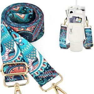 Shoulder strap for cup